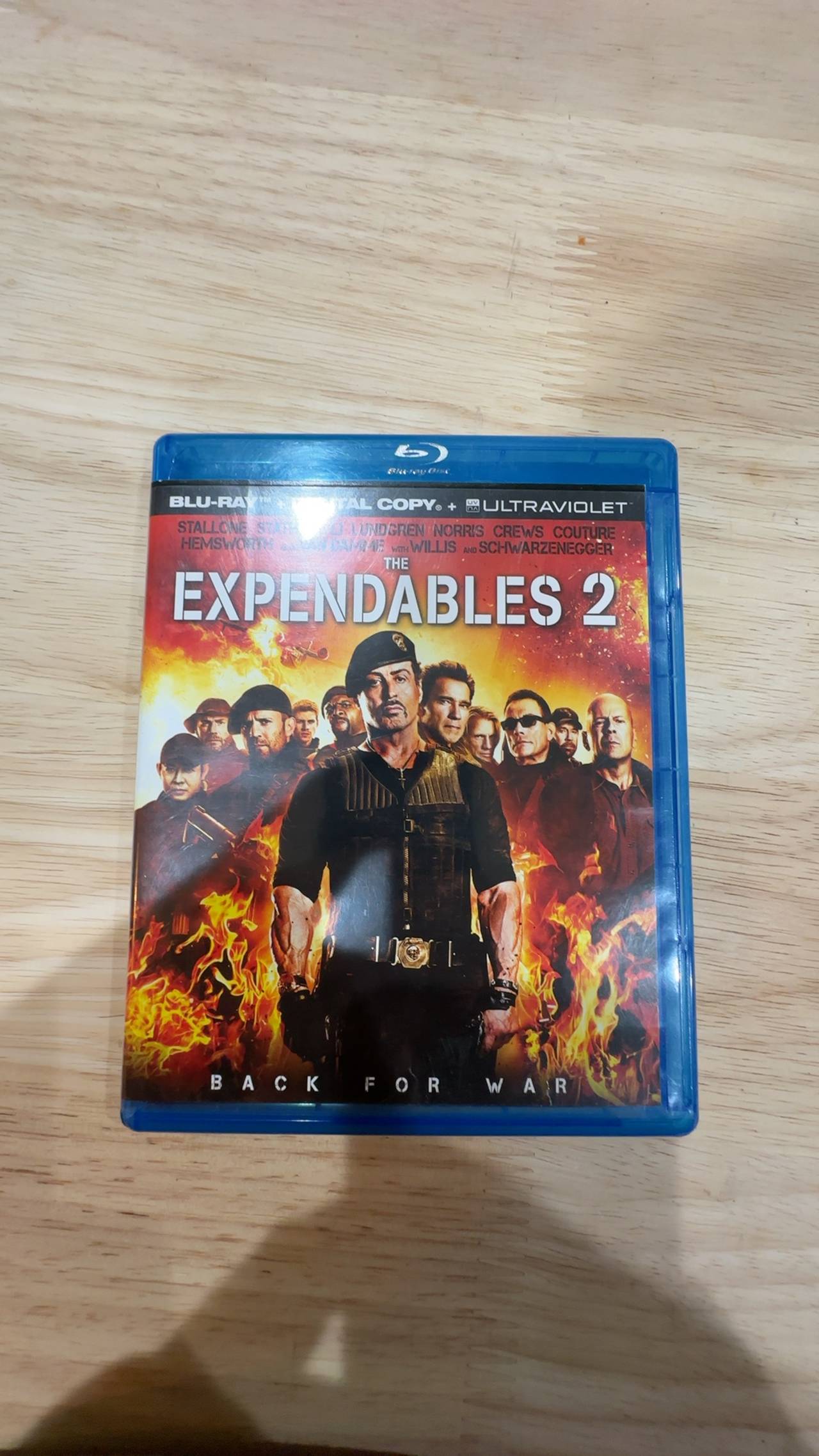 The Expendables 2 Blu-ray