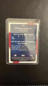 2021 Topps Ronald Acuna Jr. 70 Years of Topps Insert - Image 3
