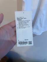 Lululemon Base Pace Ribbed Tank NWT (White, Size 8) - Image 3