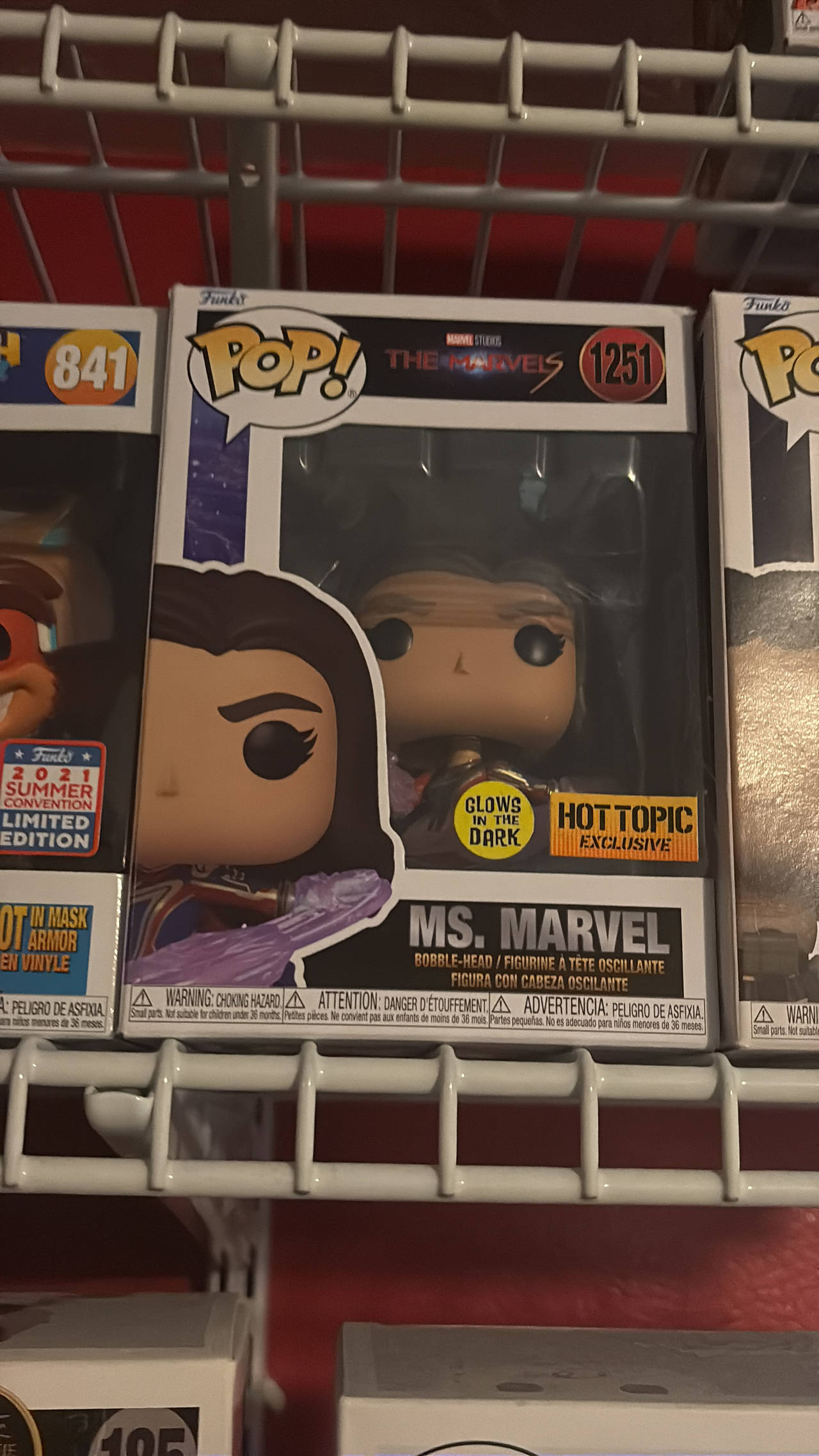 Funko Pop! Ms. Marvel (The Marvels)