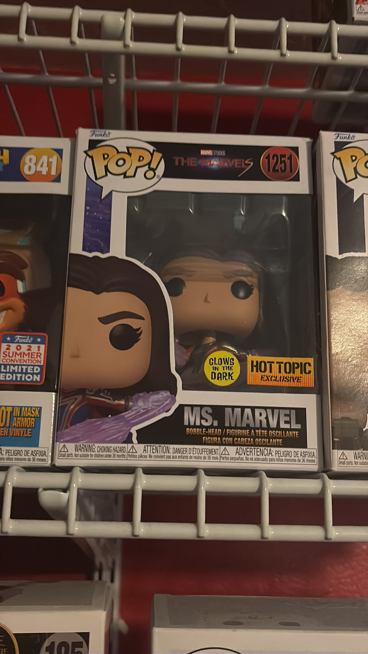 Funko Pop! Ms. Marvel (The Marvels)