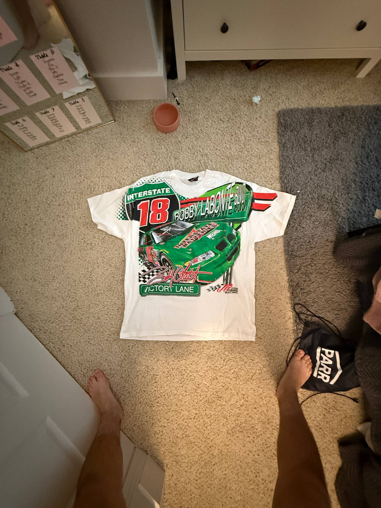 NASCAR Robby Labonte Interstate Batteries T-Shirt