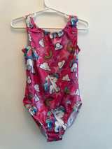 Girls Unicorn Gymnastics Leotard Size 10/11 - Image 1