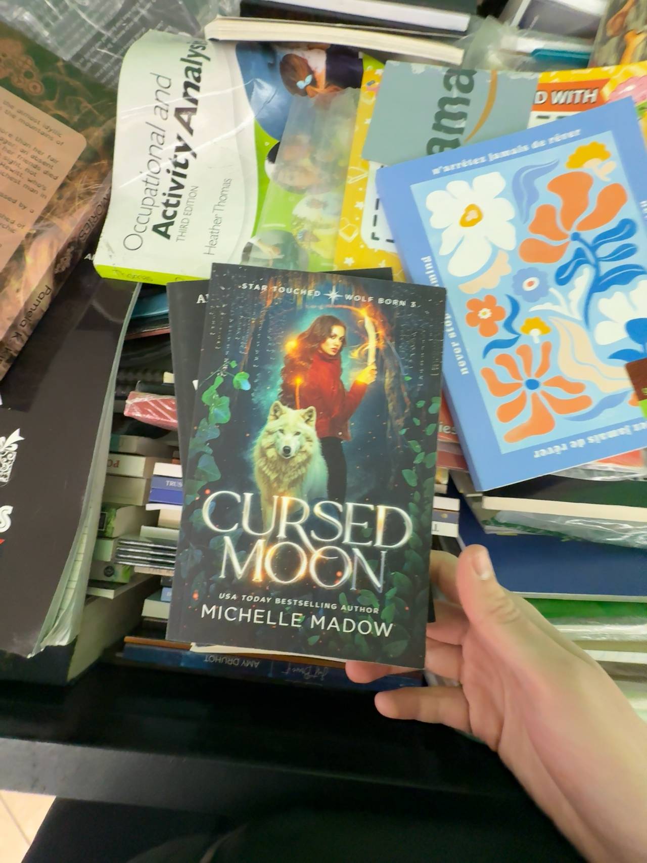 Cursed Moon (Star Touched: Wolf Born 3) by Michelle Madow