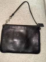 Coach Leatherware Est. 1941 Wristlet Black Purse Zipper Bag Small - Image 6