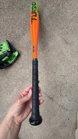Rawlings Alloy T-Ball Bat & Franklin Baseball Glove - Image 3