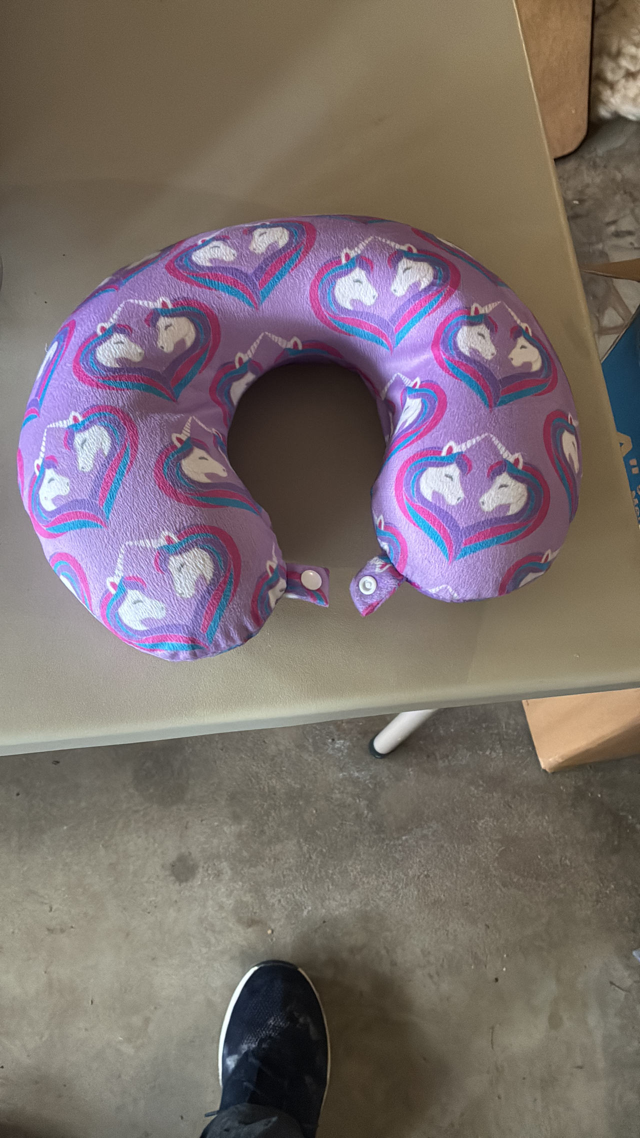 Unicorn Kids Travel Neck Pillow