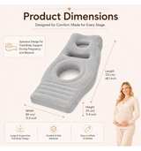 Cozy Bump Inflatable Pregnancy Pillow Bed - Image 3