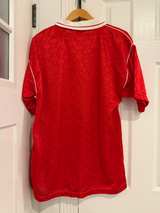 Lotto Italia Vintage Soccer Jersey Red XL - Image 4