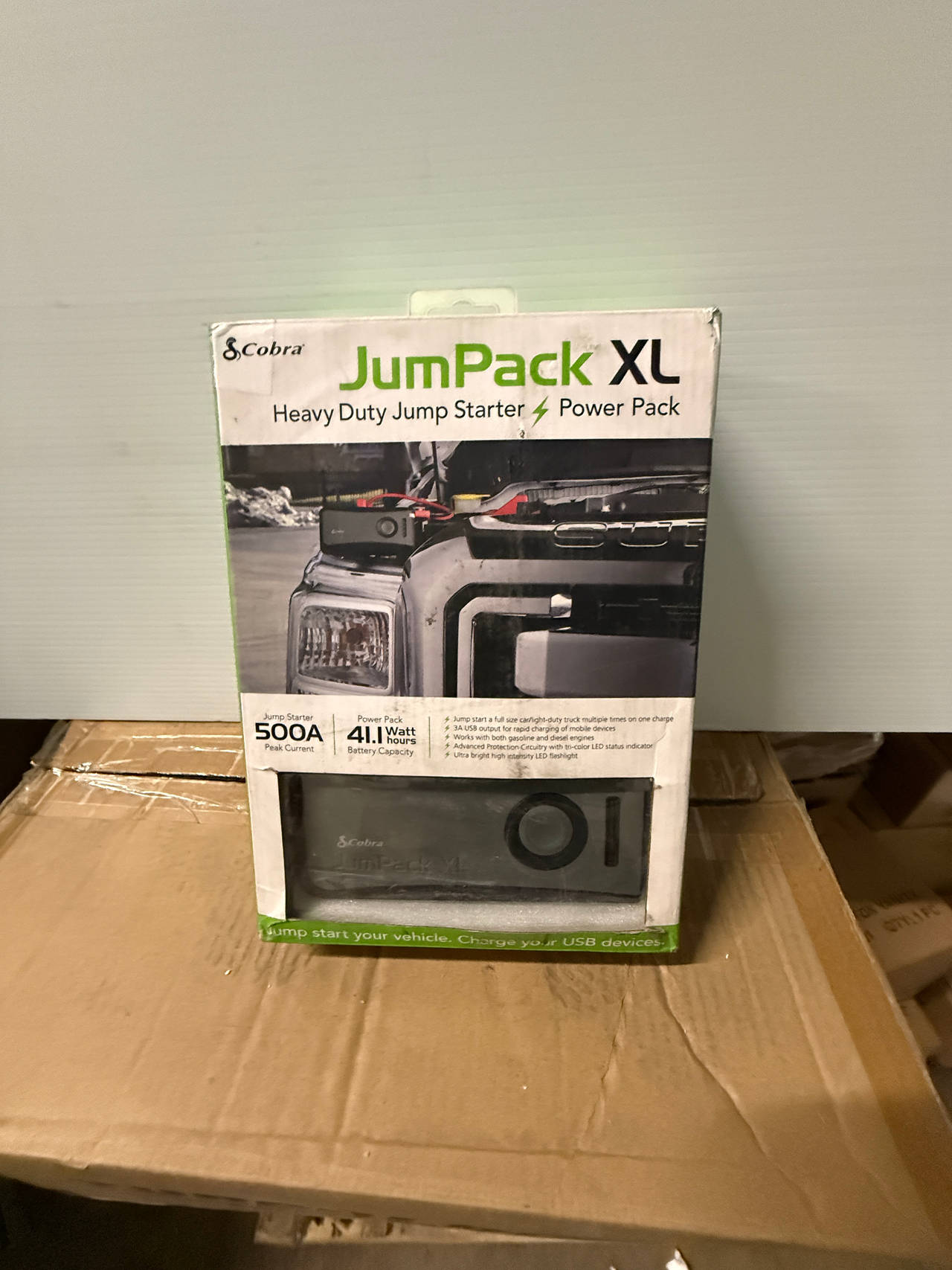Cobra JumPack XL Heavy Duty Jump Starter & Power Pack