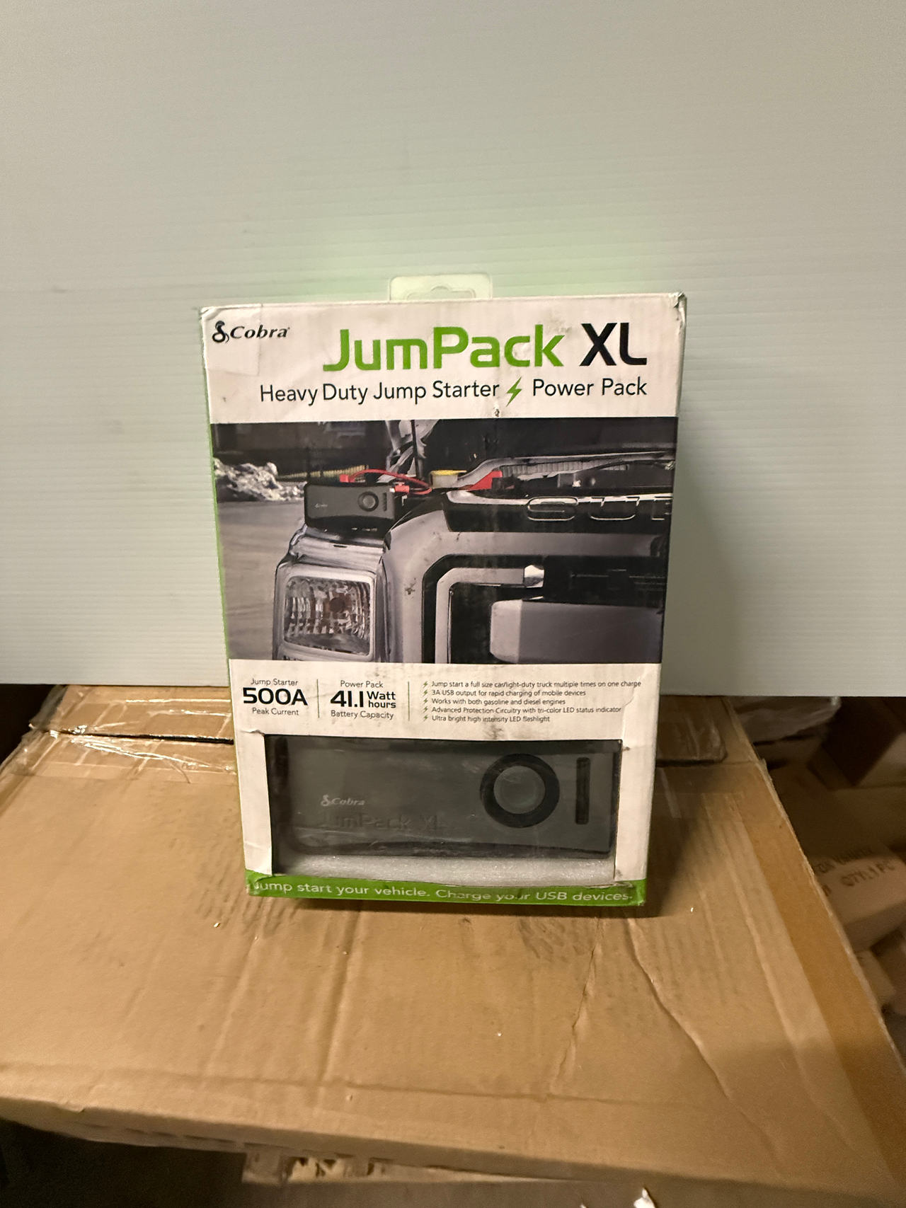 Cobra JumPack XL Heavy Duty Jump Starter & Power Pack