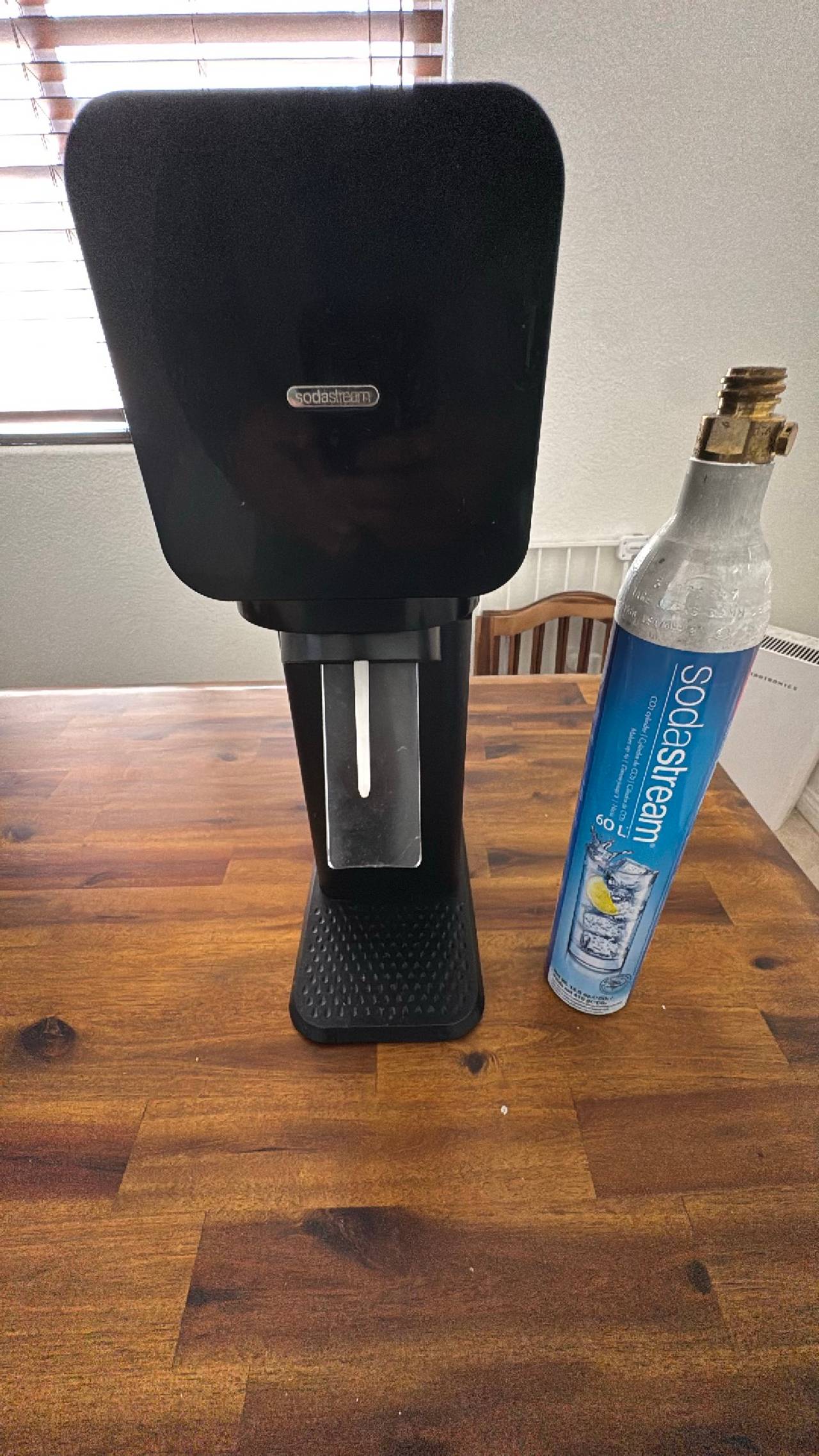 SodaStream Jet Sparkling Water Maker with CO2 and 3 Bottles