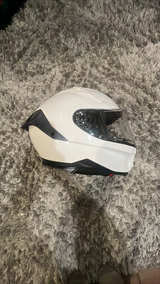 BILT Apex Motorcycle Helmet White - Image 3
