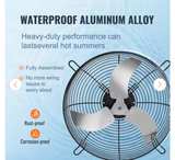 VEVOR 24-inch Shutter Exhaust Fan Aluminum - Image 3