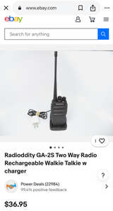 Radioddity GA-2S UHF Handheld Two Way Radio - Image 5