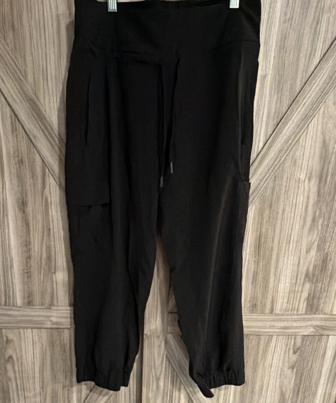 Women's Kyodan Medium Black Drawstring Jogger Pants