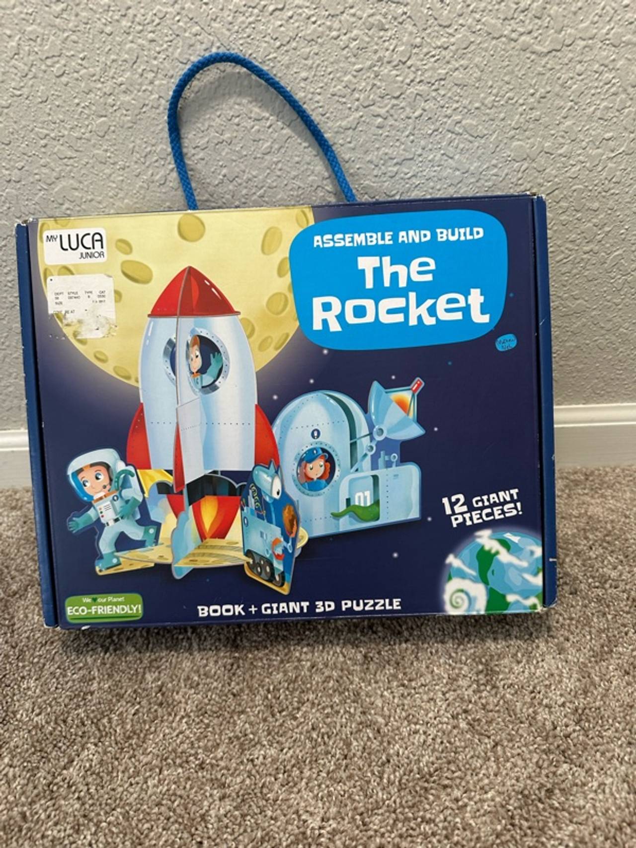 The Rocket Giant 3D Puzzle and Book
