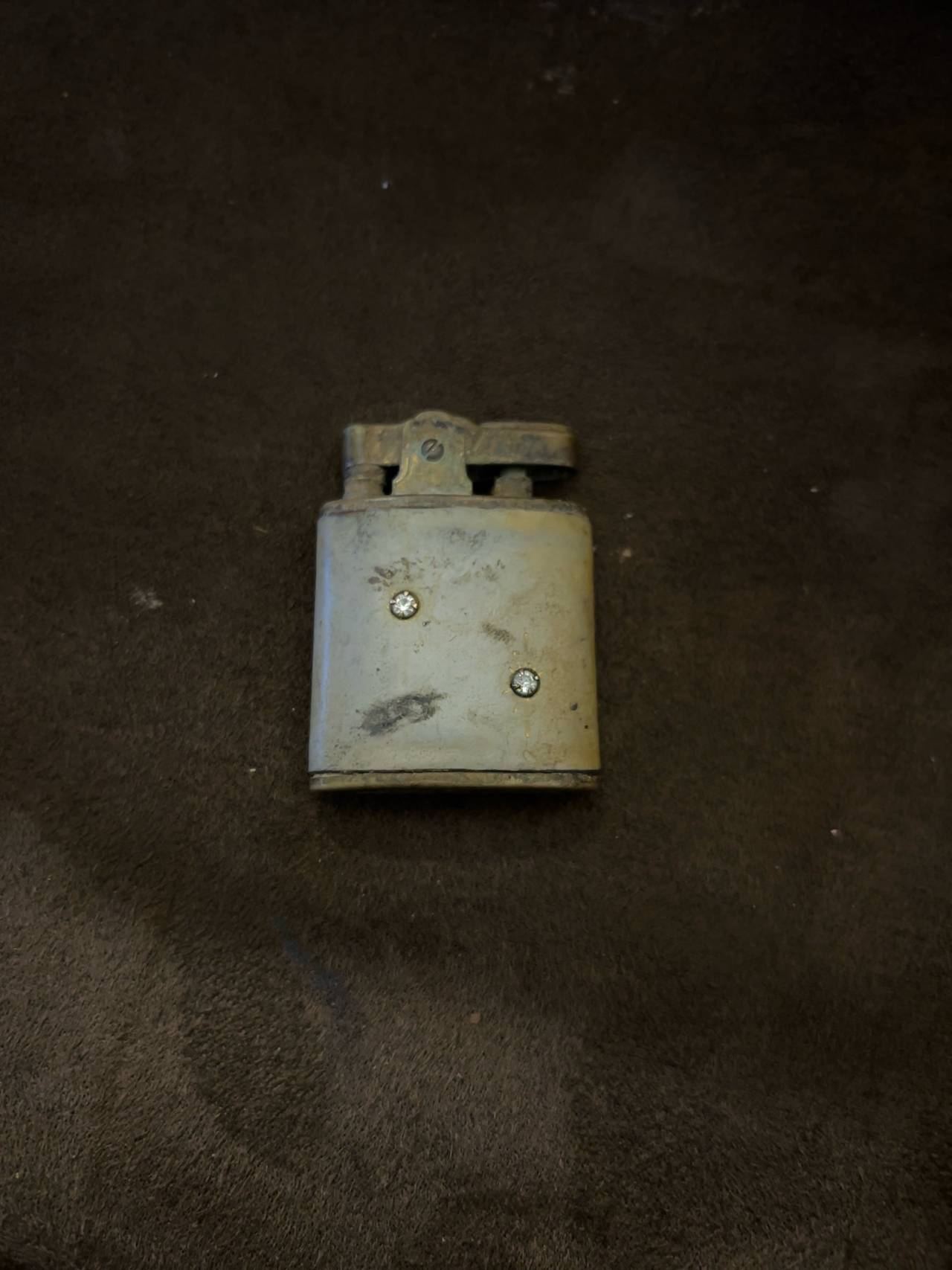Clark Lift Arm Pocket Lighter 18K Gold Plated (1926)