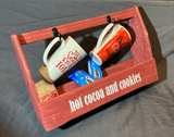 Christmas Wooden decor Hot Cocoa Caddy - Image 2