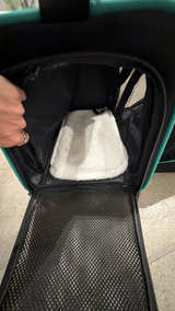 Frisco Soft Double Sided Expandable Pet Carrier Bag - Black - Image 3