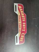 Mammoth Onyx Cave Vintage License Plate Topper - Image 1