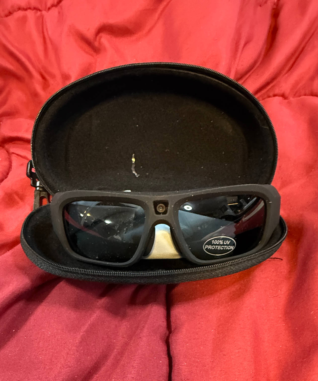 HD Camera Sunglasses with Hard Case
