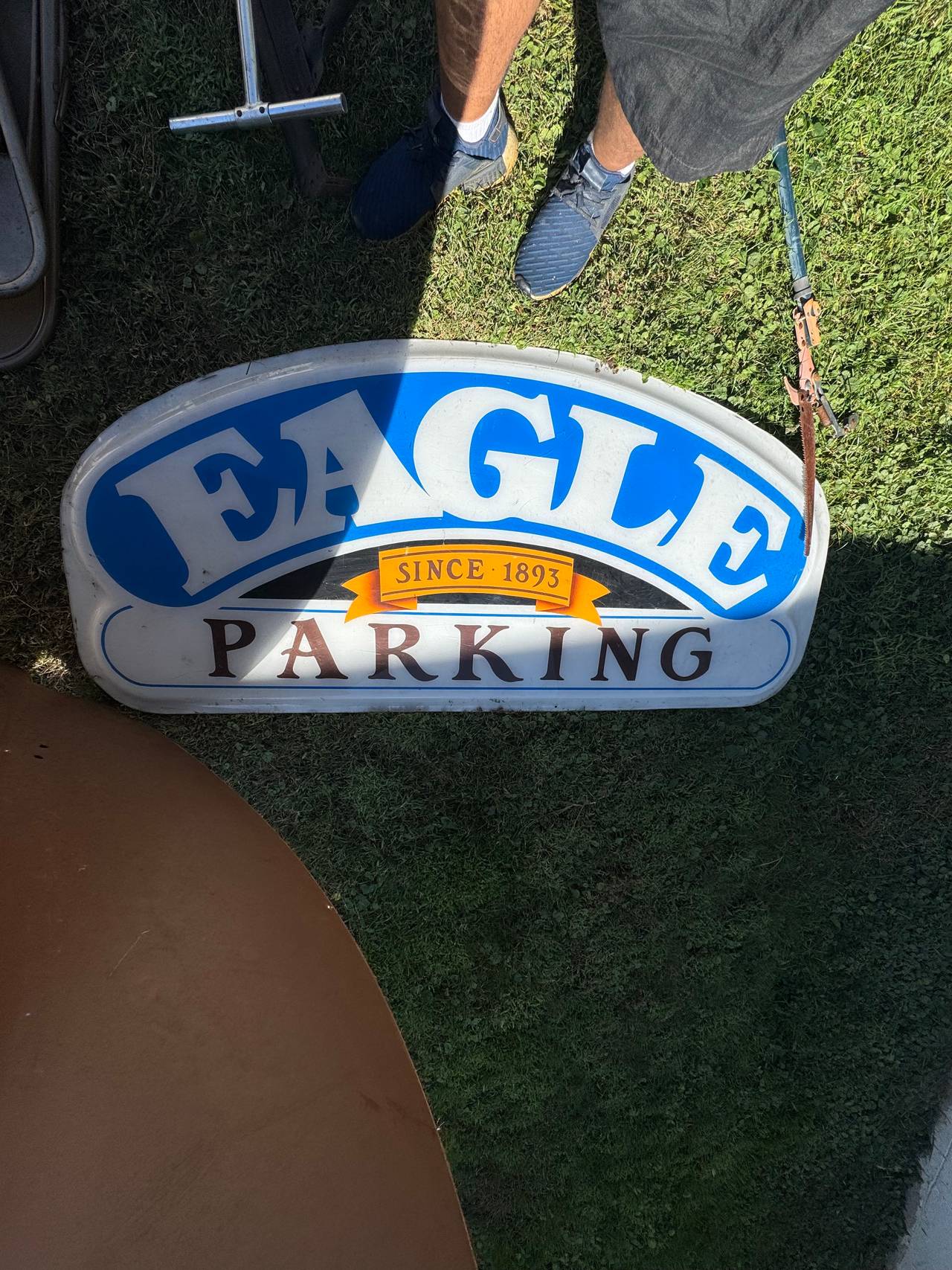 Eagle Parking Sign