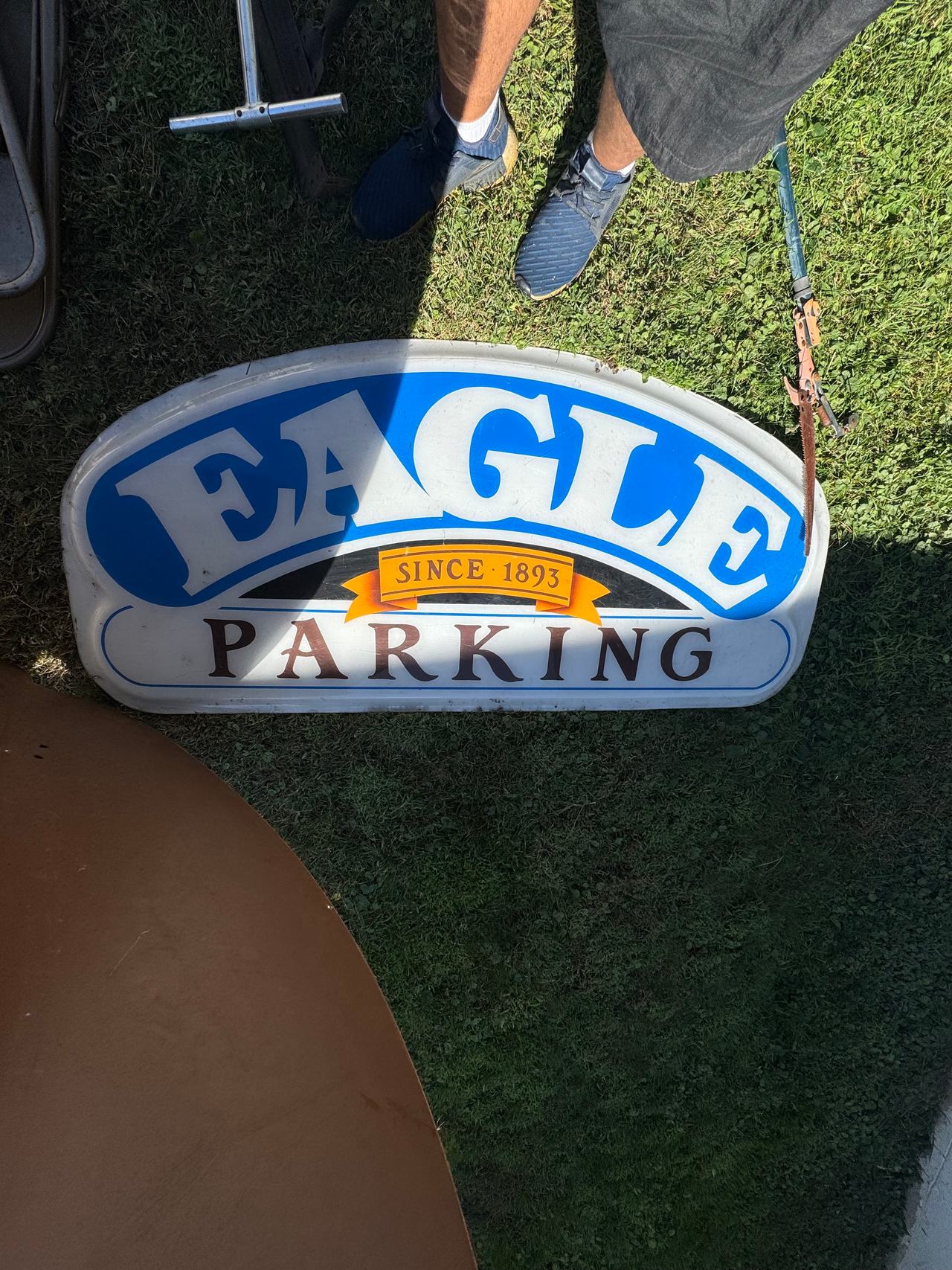 Eagle Parking Sign