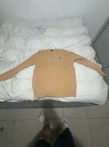 Ralph Lauren Cable Knit Sweater Beige - Image 1