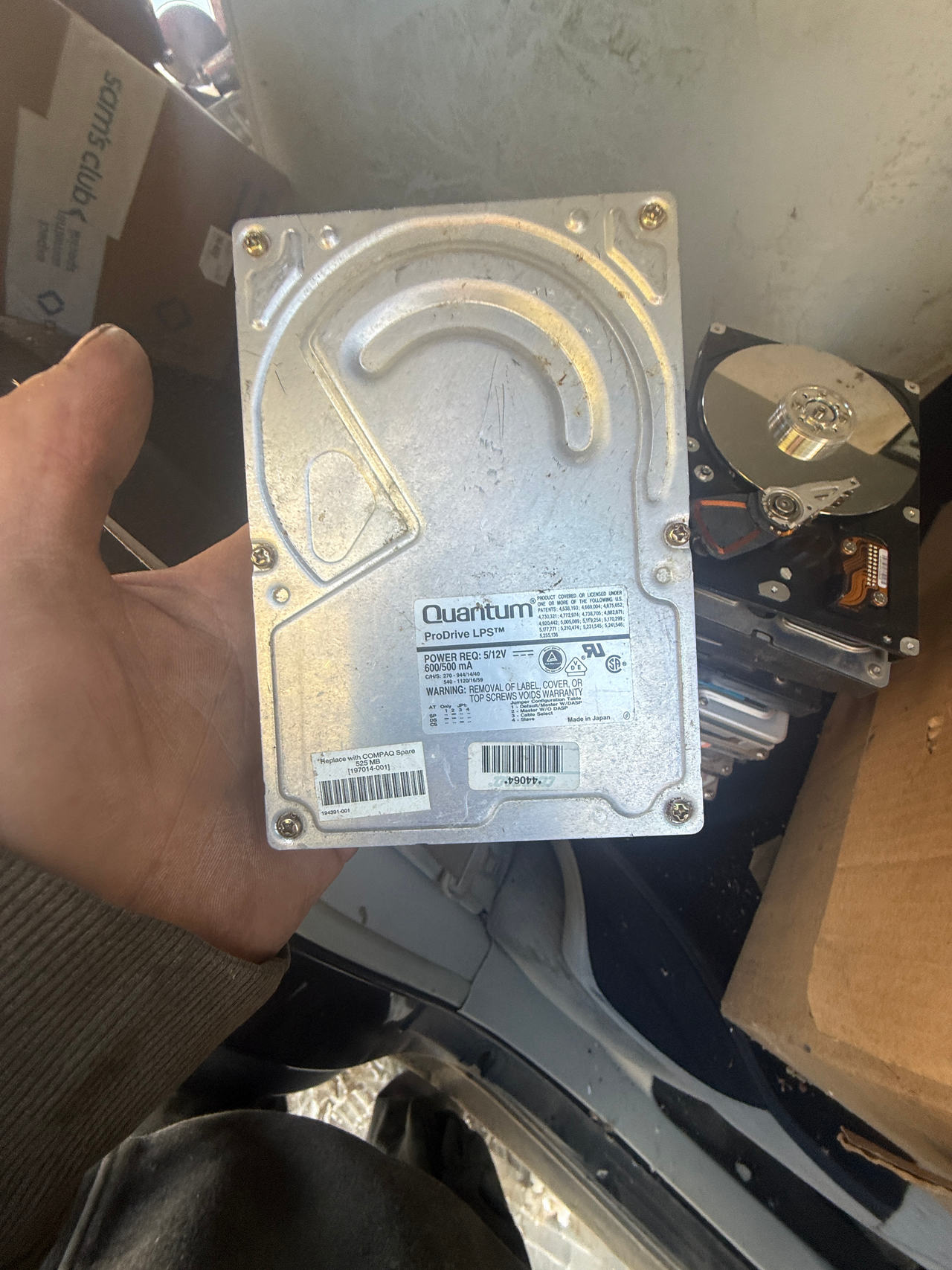 Quantum ProDrive LPS 525MB Hard Drive