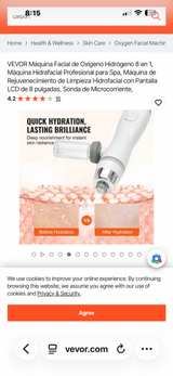 VEVOR 7-in-1 Hydrogen Oxygen Facial Machine - Image 6