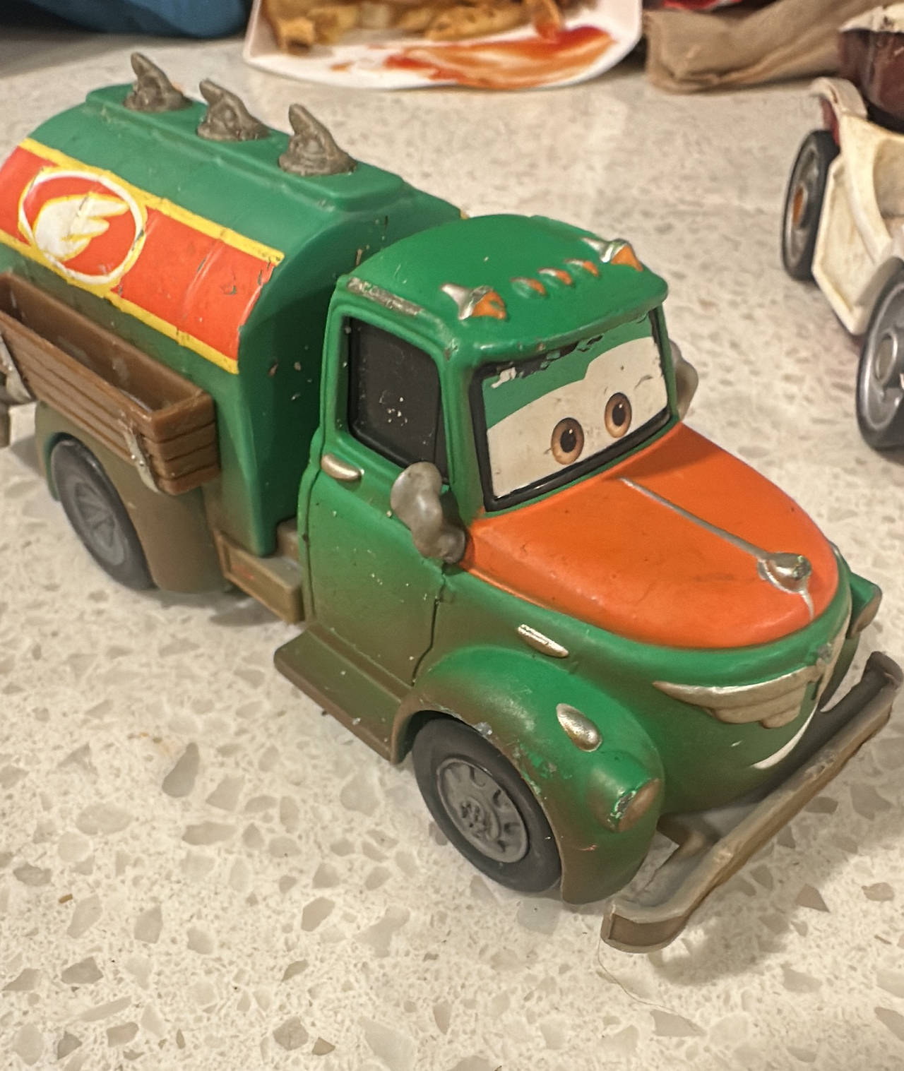Disney Pixar Cars Gil Fuel Truck Deluxe