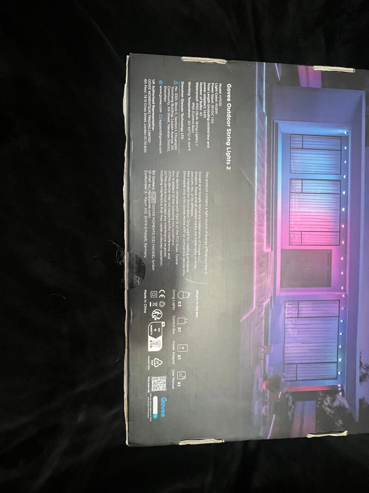 Govee Outdoor String Lights 2 144ft