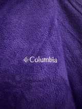 Columbia Fleece Full Zip Jacket Purple XL - Image 4