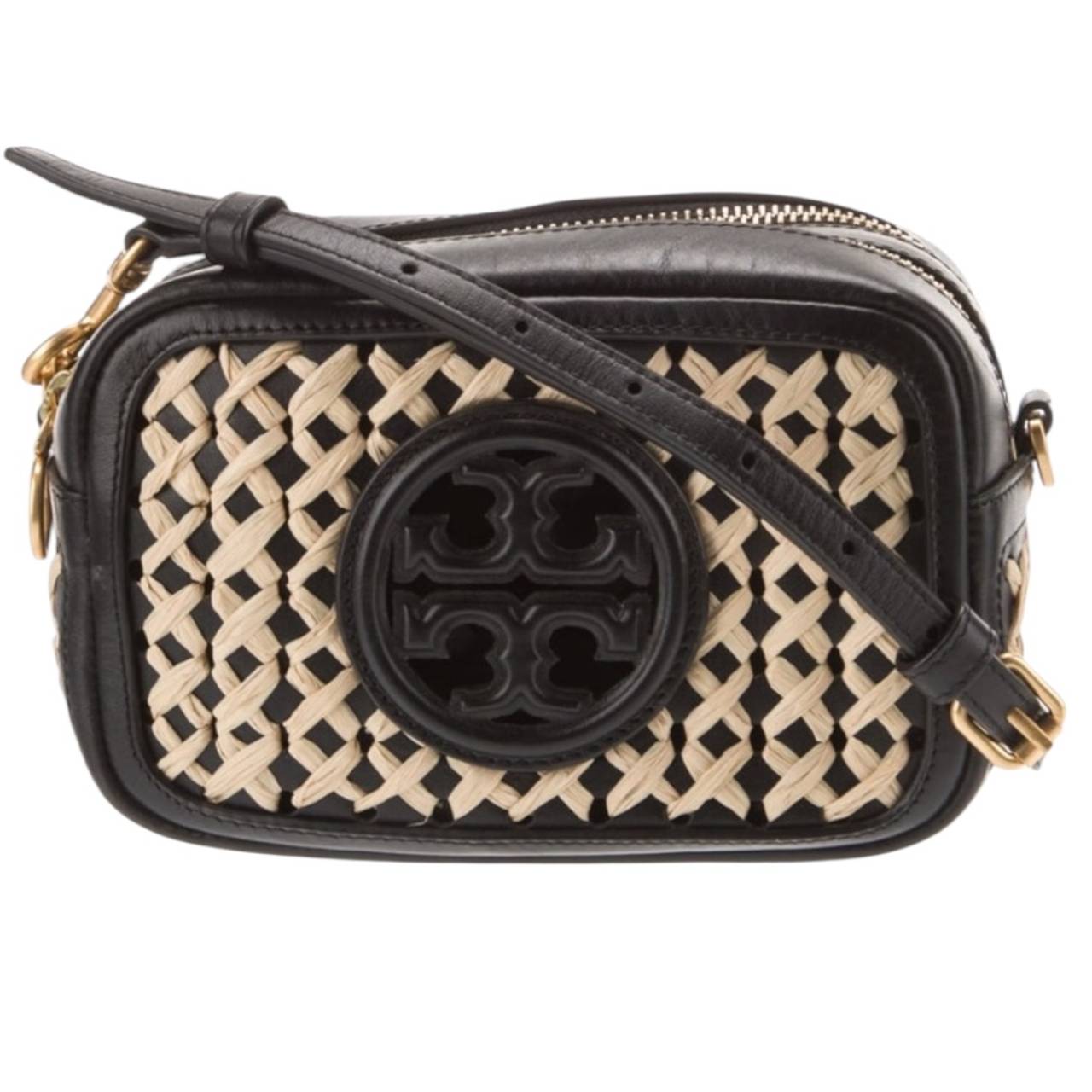 Tory Burch Miller Woven Camera Bag