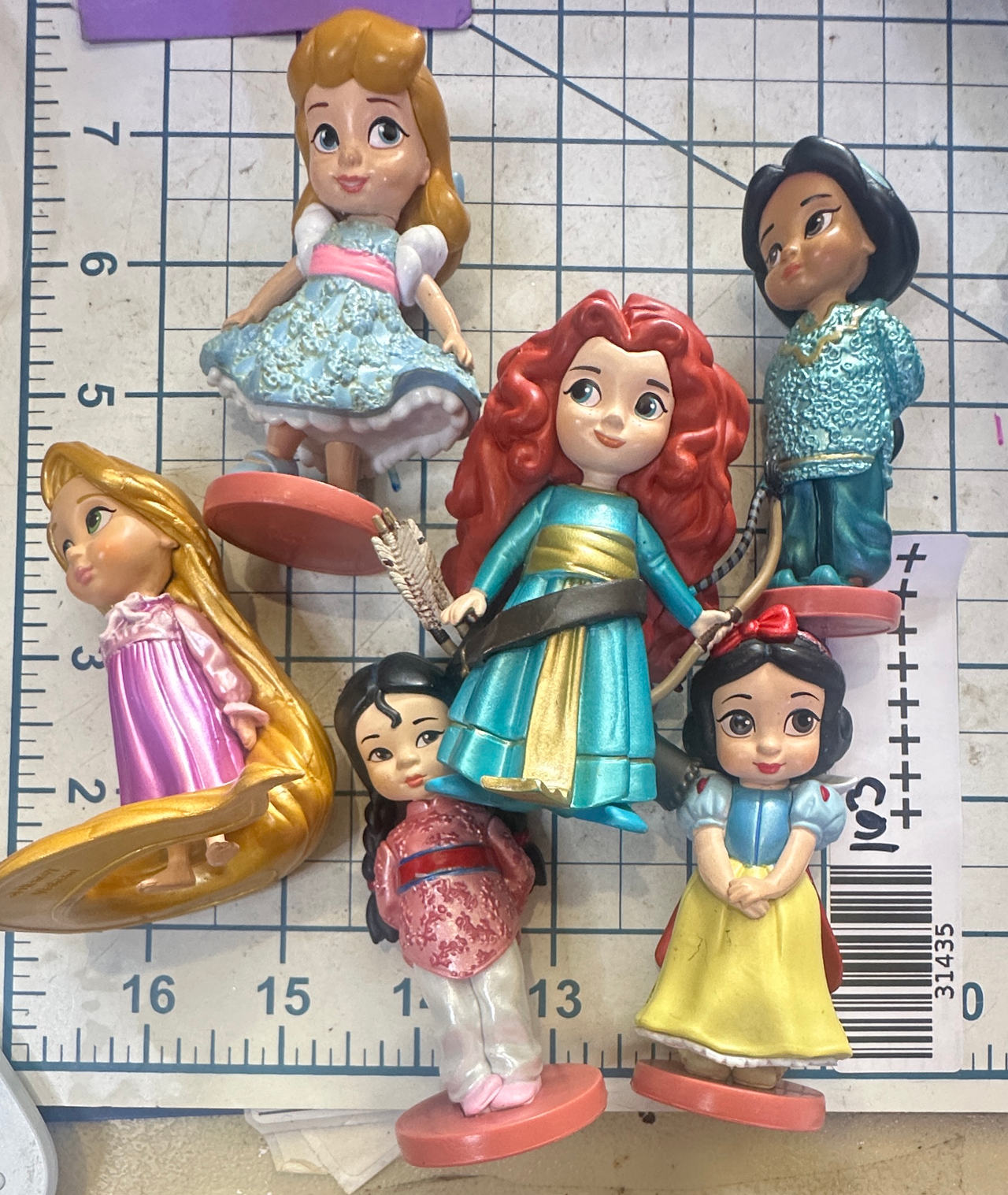 Disney Princess Small Figurine Set