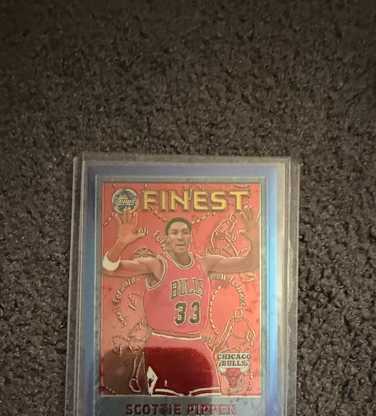 1993-94 Topps Finest Scottie Pippen #212 Basketball Card