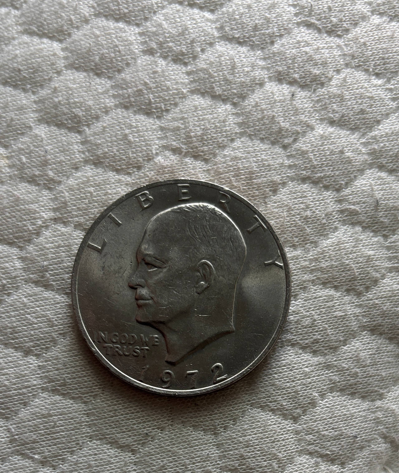 1972 Eisenhower Dollar Coin