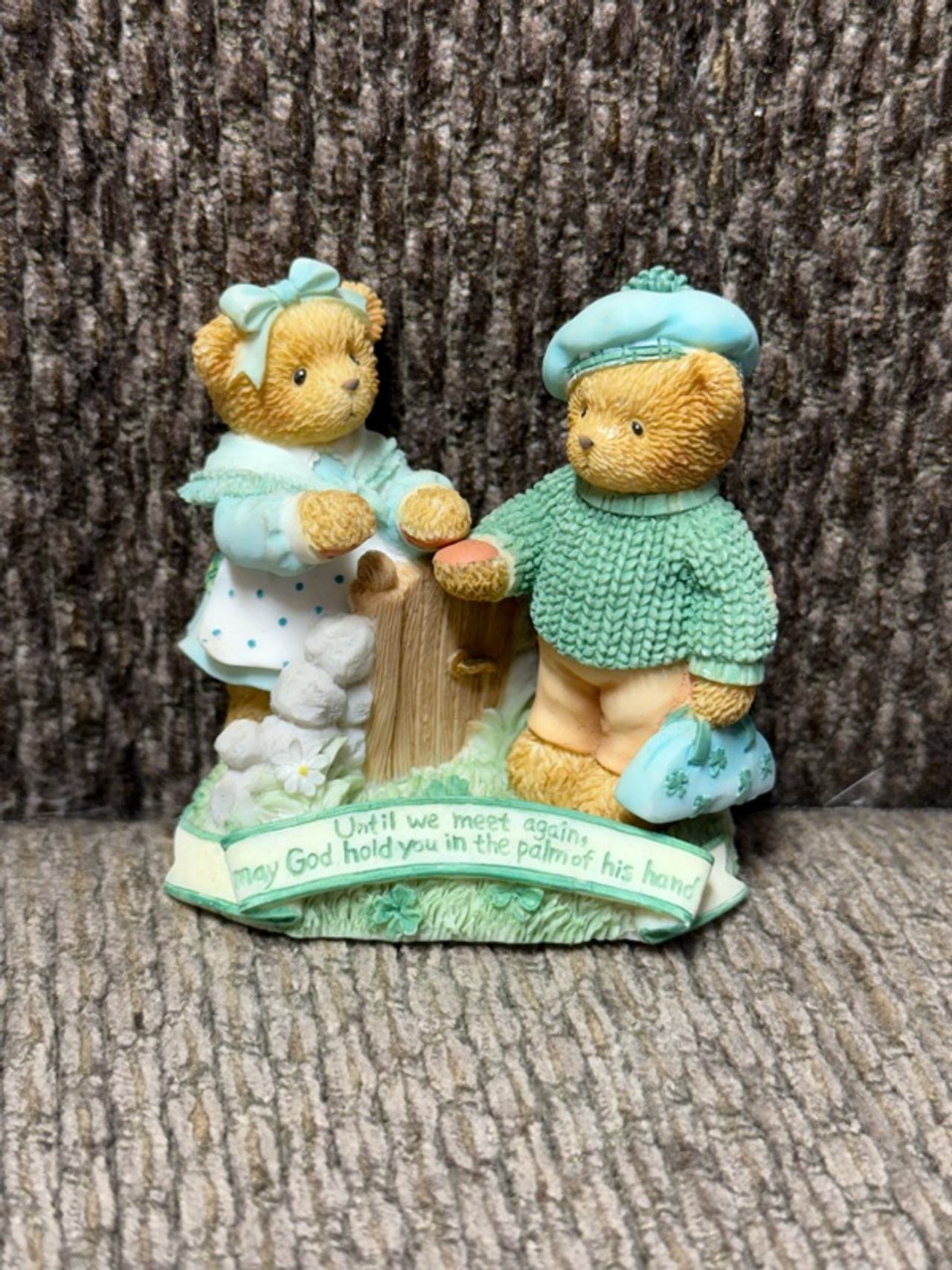 Enesco Cherished Teddies Tracie & Nicole Side by Side Figurine