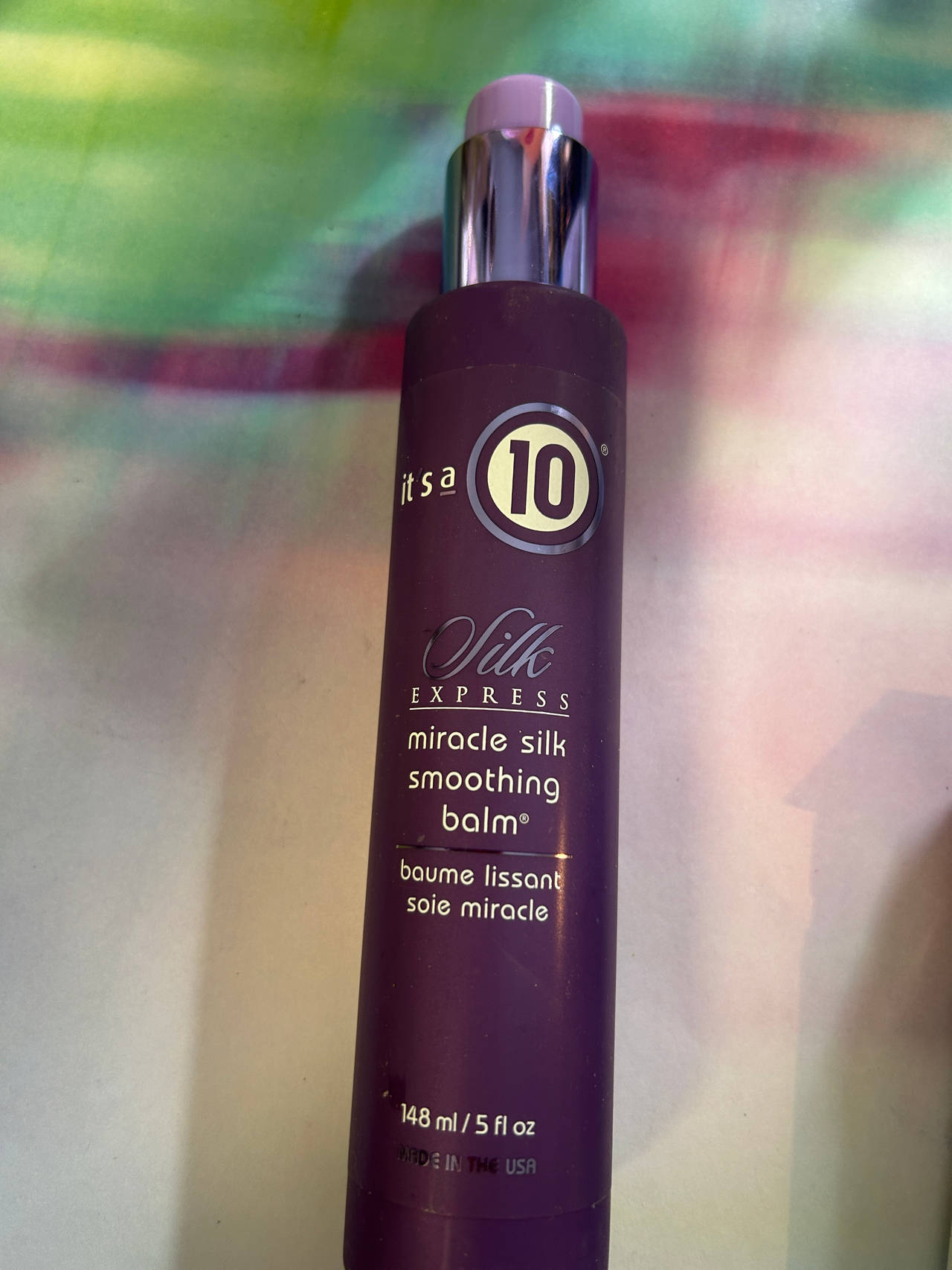 It's a 10 Silk Express Miracle Silk Smoothing Balm