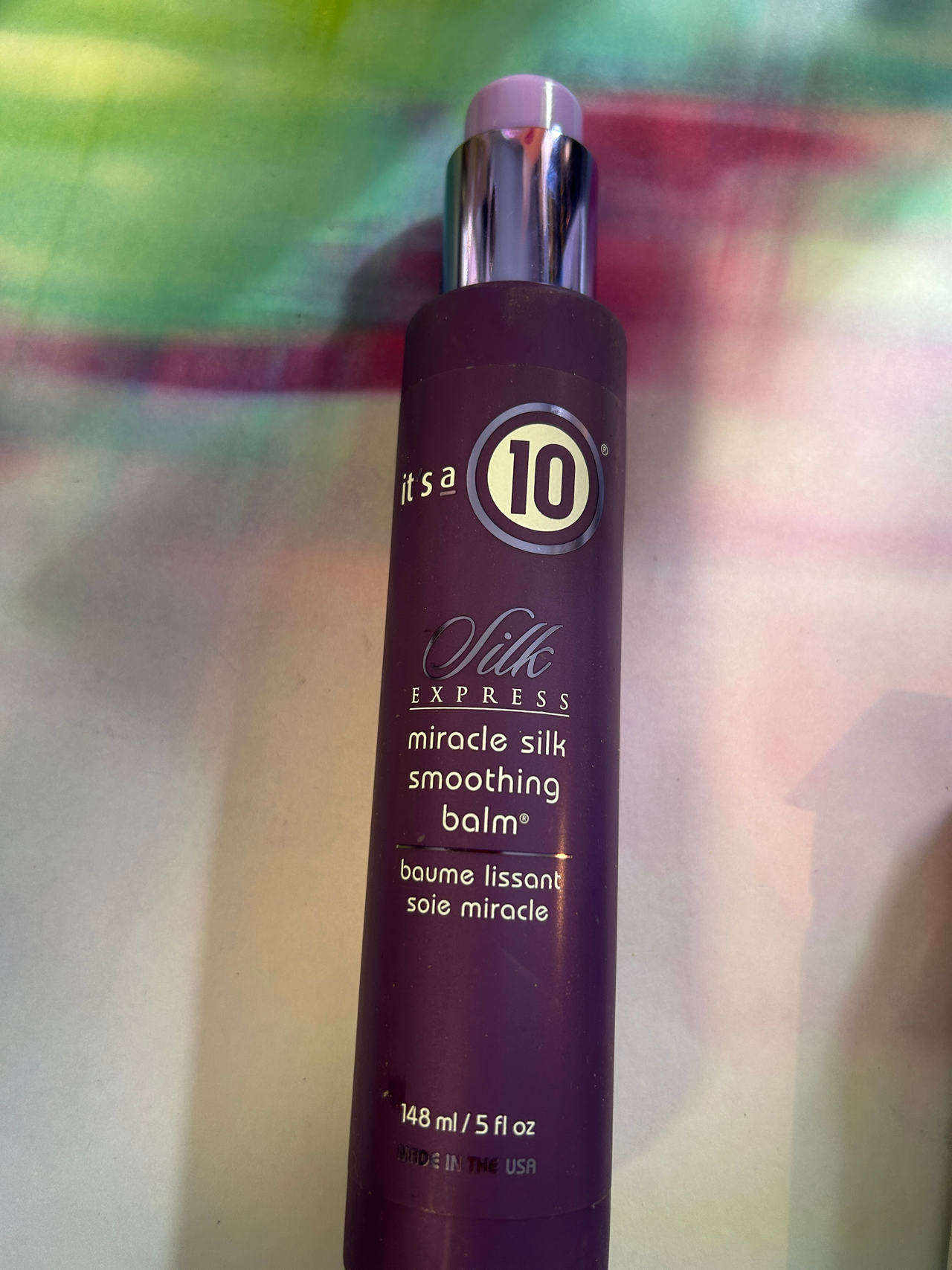 It's a 10 Silk Express Miracle Silk Smoothing Balm