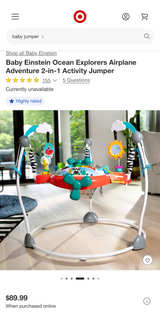 Baby Einstein Sky Explorers Activity Jumper - Image 3