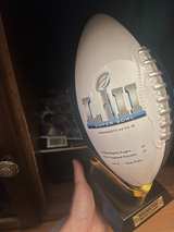 Philadelphia Eagles Super Bowl LII Commemorative Roster Football - Image 1