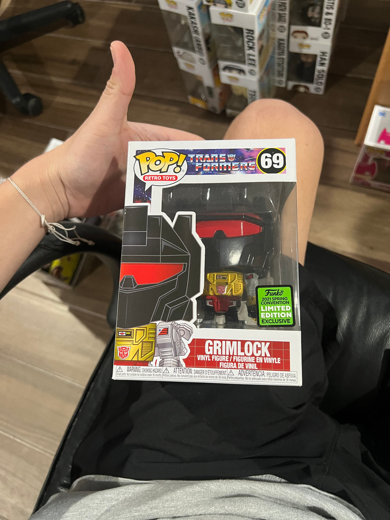 Funko Pop! Retro Toys Transformers Grimlock #69 2021 Spring Convention Exclusive