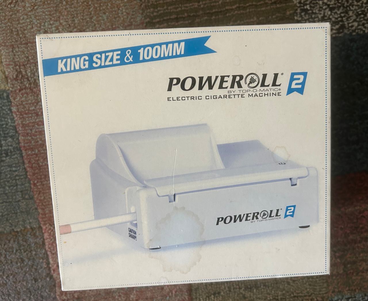 Top-O-Matic Poweroll 2 Electric Cigarette Machine