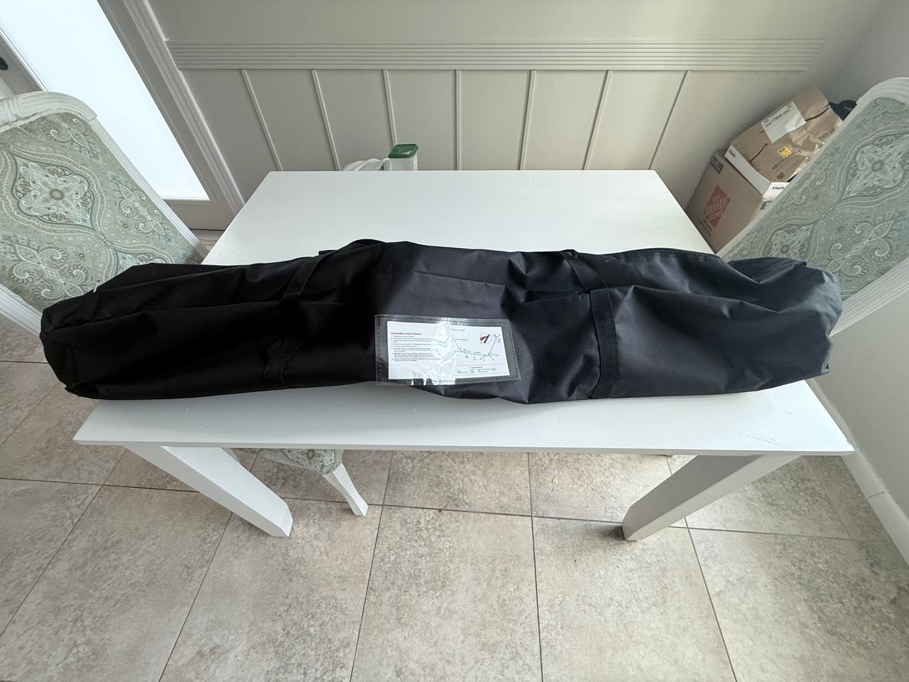 Space-Saving Steel Hammock Stand - for double hammock with carrying bag easiest