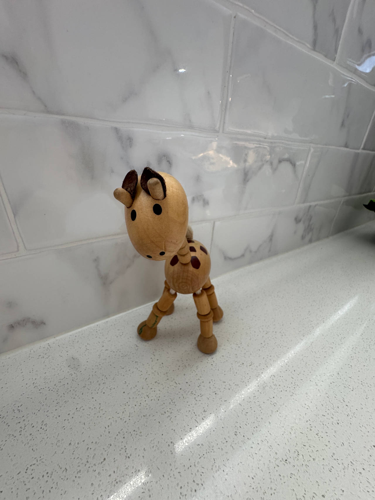 Wooden Giraffe Toy