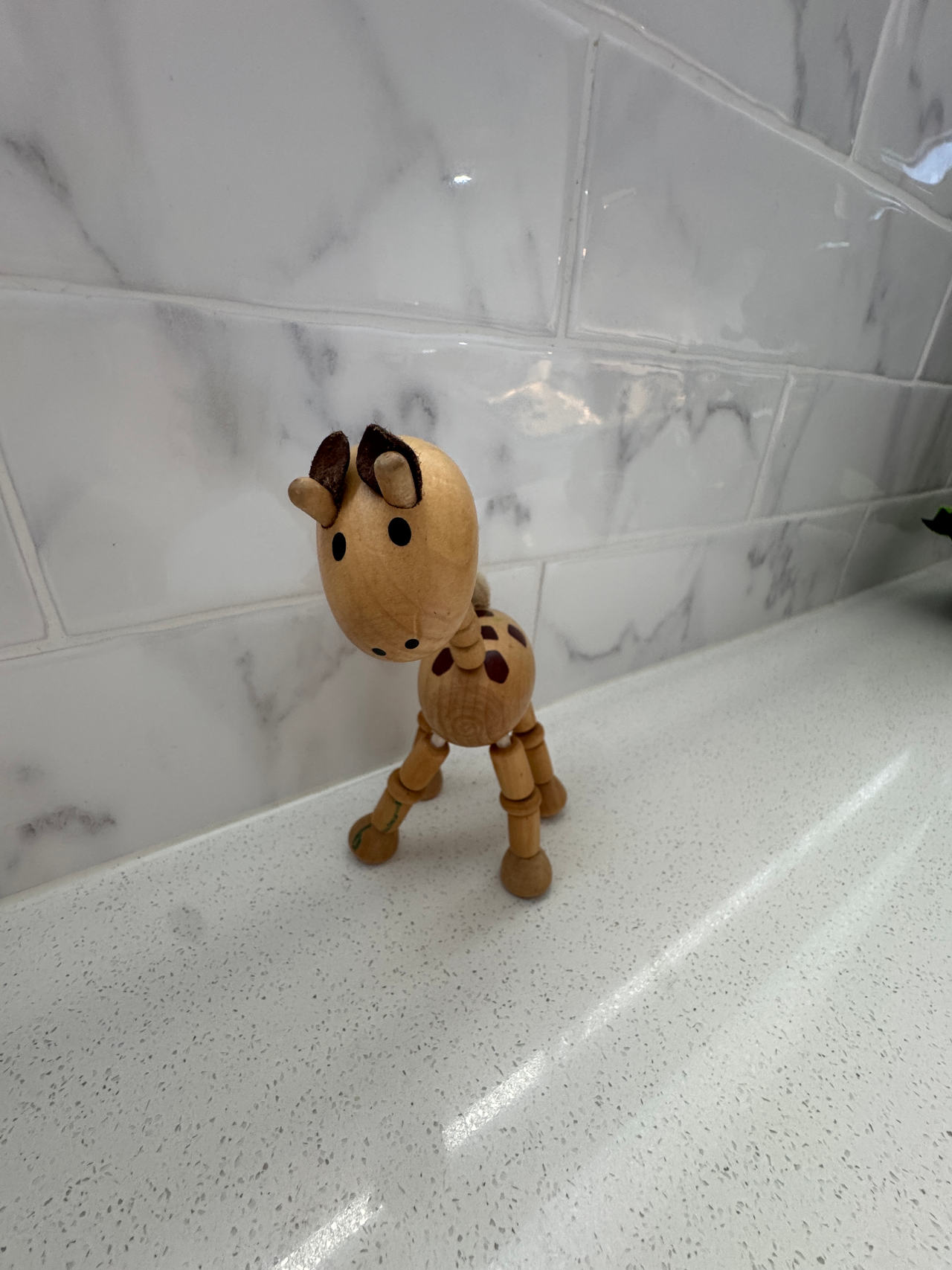 Wooden Giraffe Toy