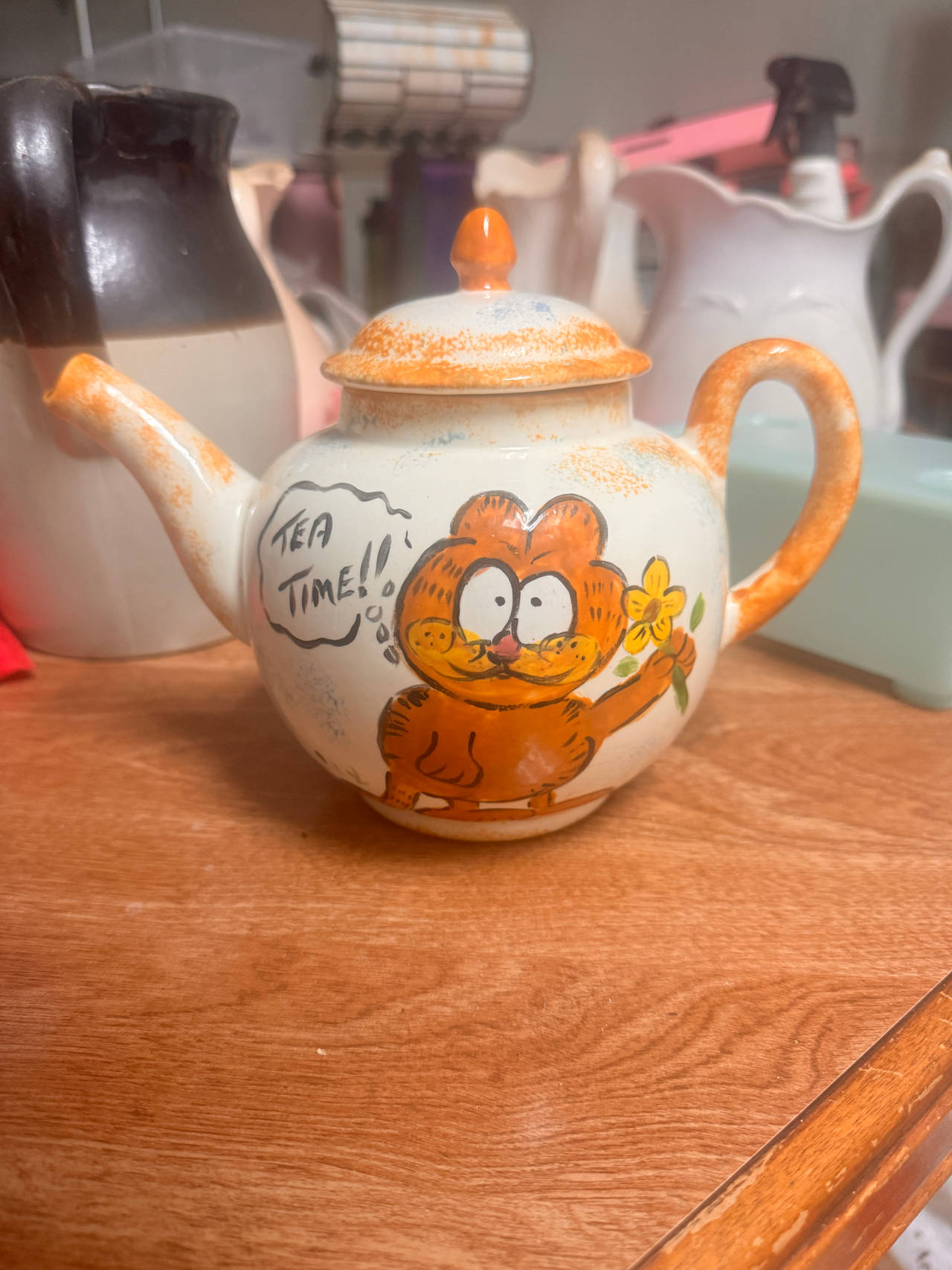 Garfield Ceramic Teapot