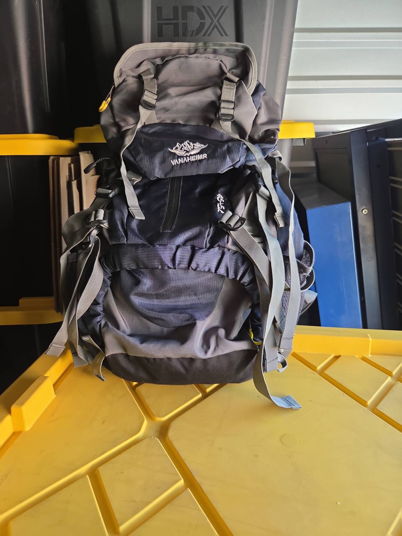 Vanaheimr 45+5L Internal Frame Hiking Backpack